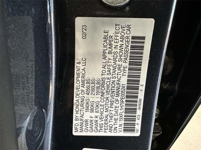 2023 Honda Civic Hatchback EX-L