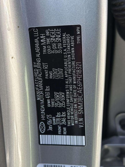 2023 Hyundai TUCSON SEL