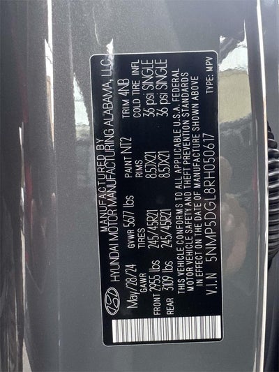 2024 Hyundai SANTA FE Calligraphy