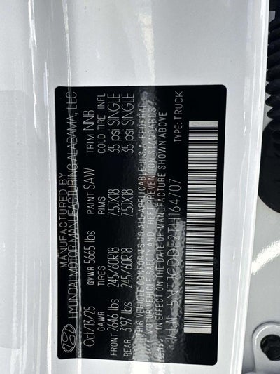 2026 Hyundai SANTA CRUZ SEL Activity
