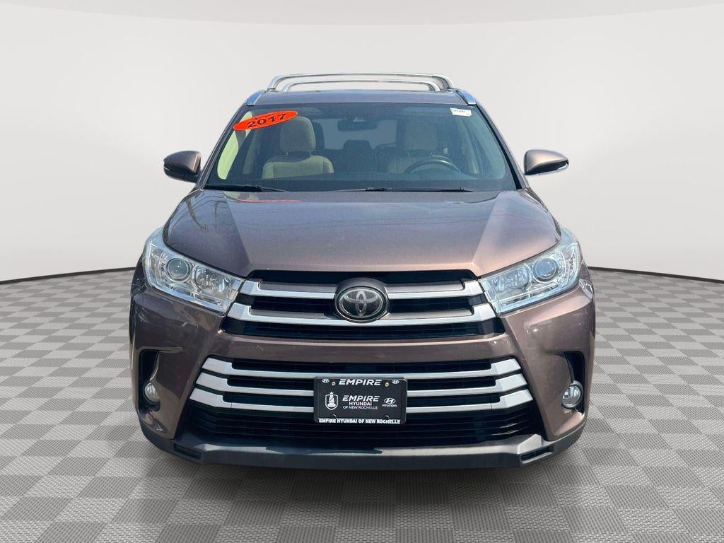 Used 2017 Toyota Highlander XLE with VIN 5TDJZRFH9HS380413 for sale in New Rochelle, NY