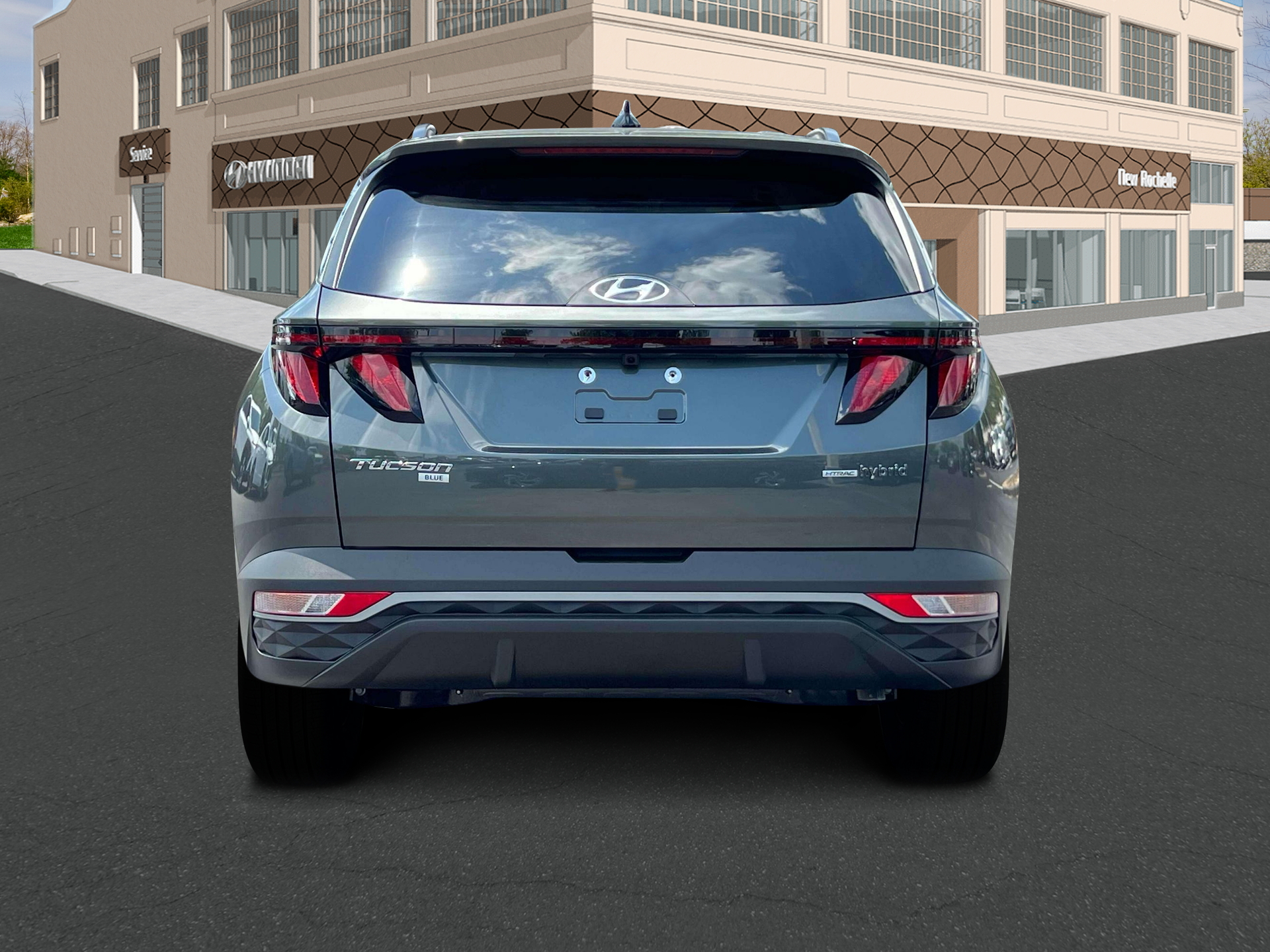 2024 Hyundai TUCSON HYBRID Blue