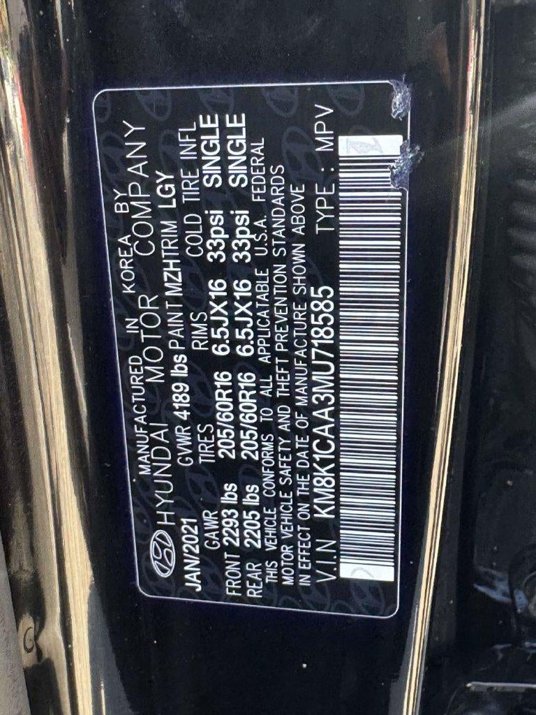 2021 Hyundai KONA SE