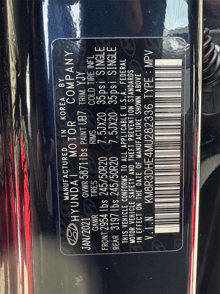 2021 Hyundai PALISADE SEL