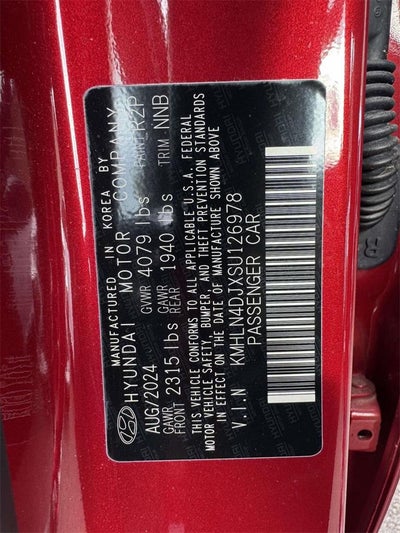 2025 Hyundai ELANTRA HYBRID Limited