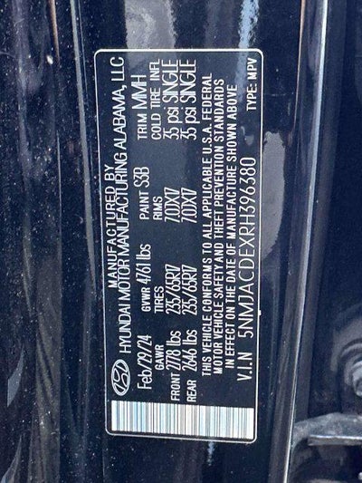 2024 Hyundai TUCSON SE