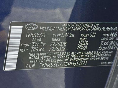 2023 Hyundai SANTA FE SEL