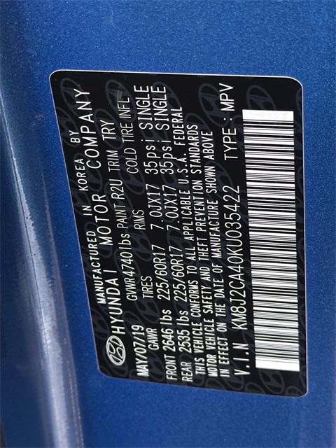 2019 Hyundai TUCSON SE