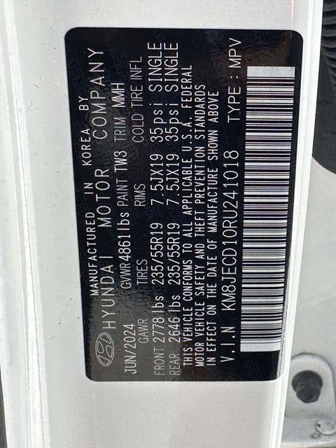 2024 Hyundai TUCSON HYBRID Limited