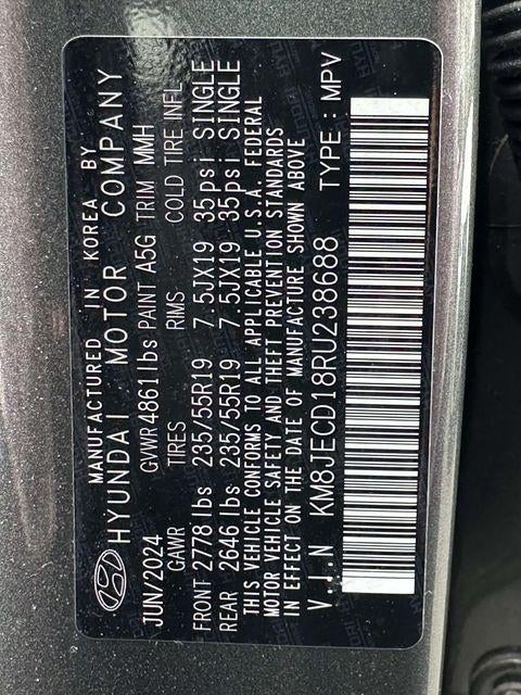 2024 Hyundai TUCSON HYBRID Limited