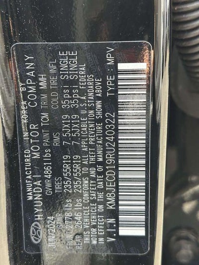 2024 Hyundai TUCSON HYBRID Limited
