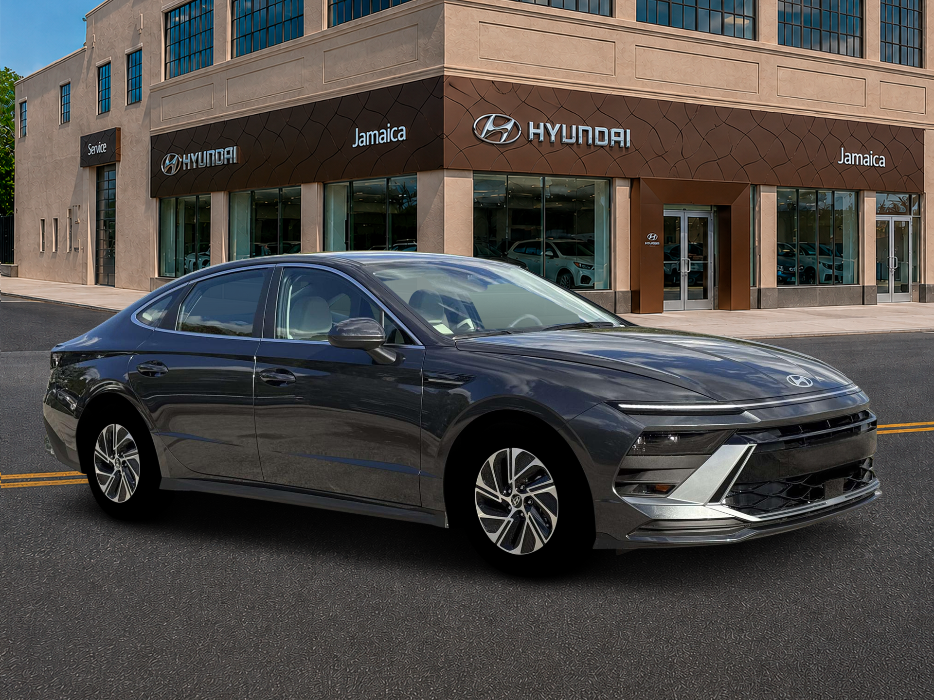 2026 Hyundai SONATA HYBRID Blue