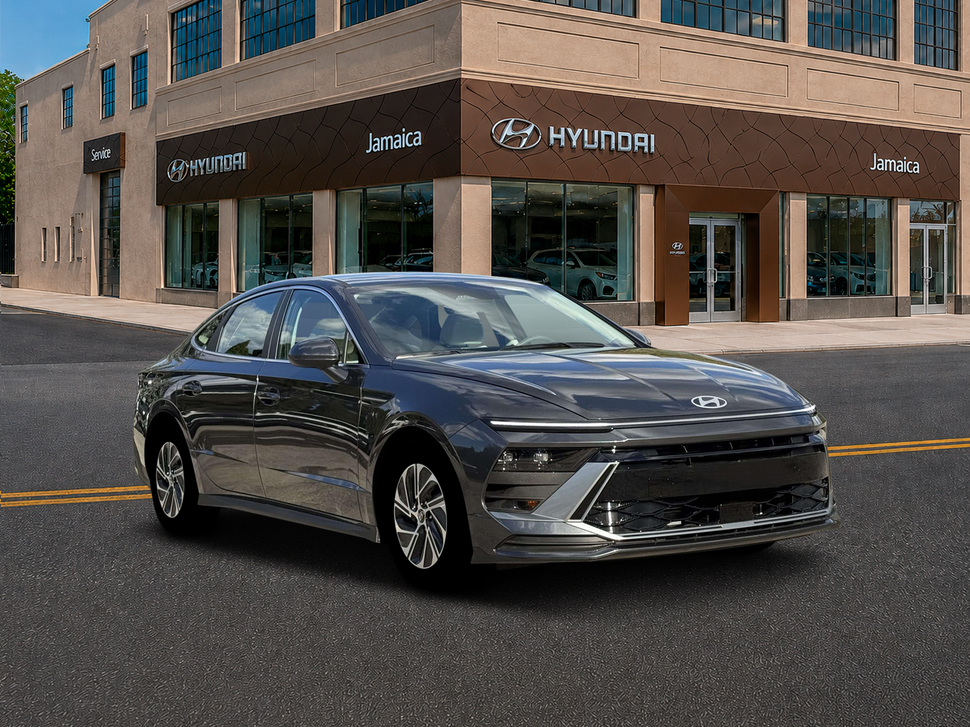2026 Hyundai SONATA HYBRID Blue