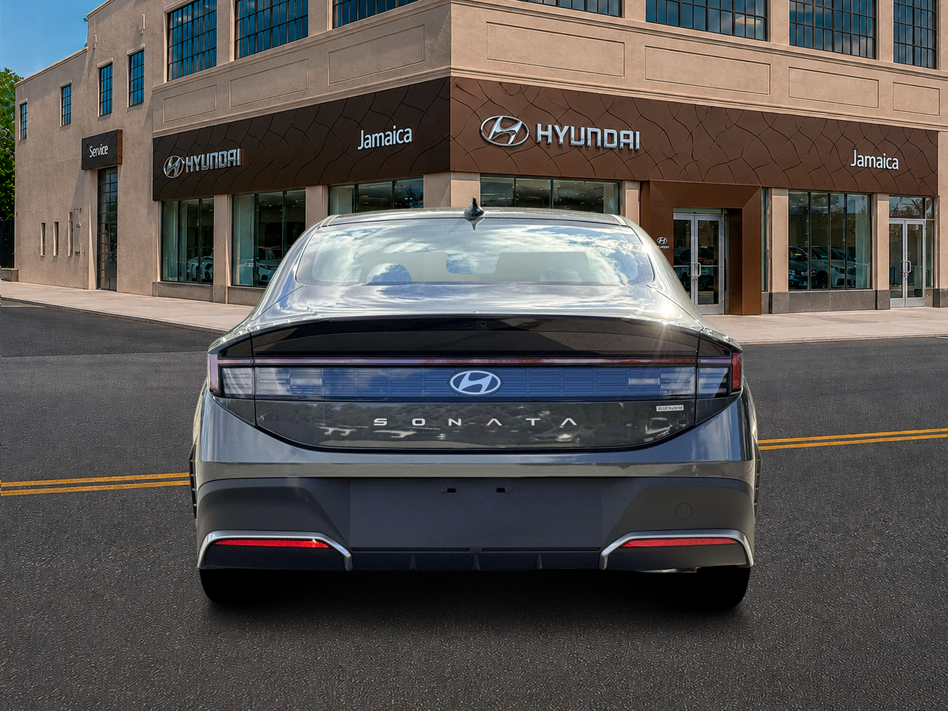 2026 Hyundai SONATA HYBRID Blue