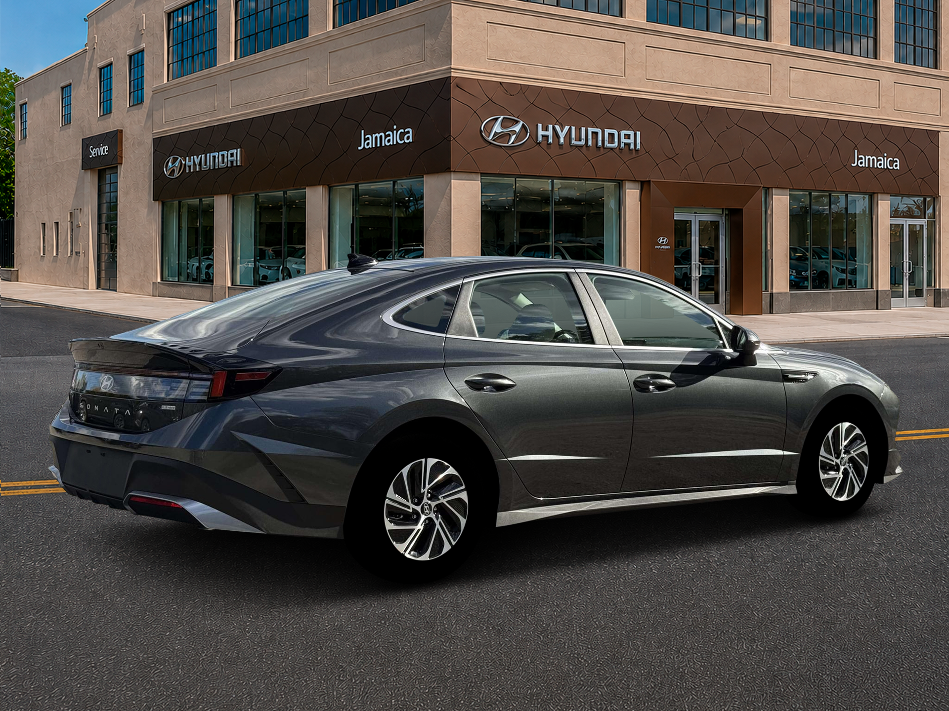 2026 Hyundai SONATA HYBRID Blue