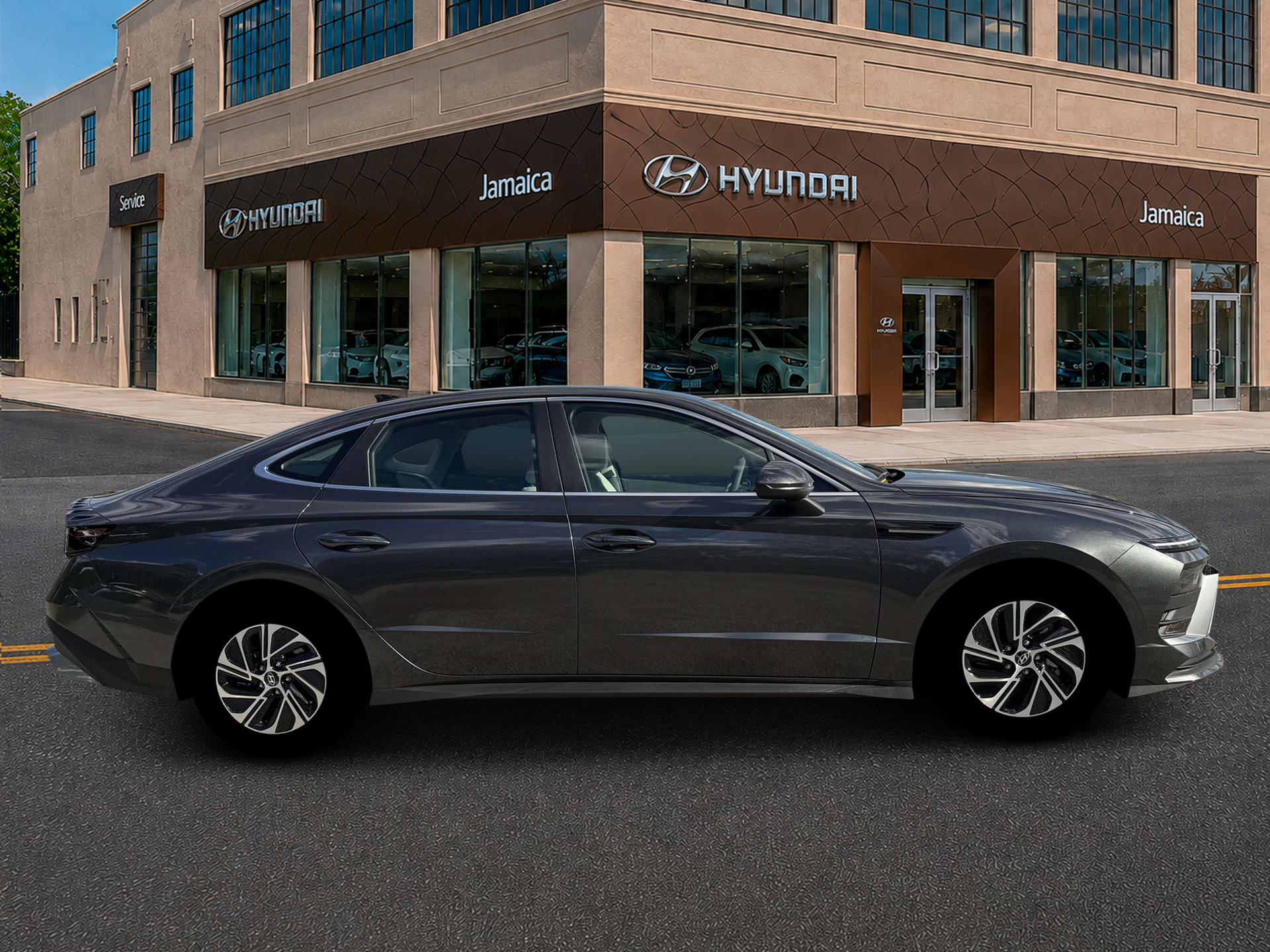 2026 Hyundai SONATA HYBRID Blue
