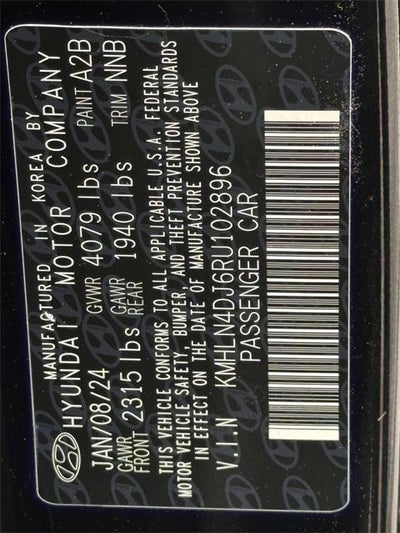 2024 Hyundai ELANTRA HYBRID Limited