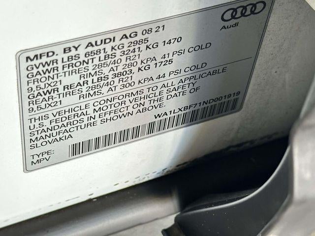 2022 Audi Q7 Premium Plus