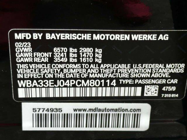 2023 BMW 760 760i xDrive