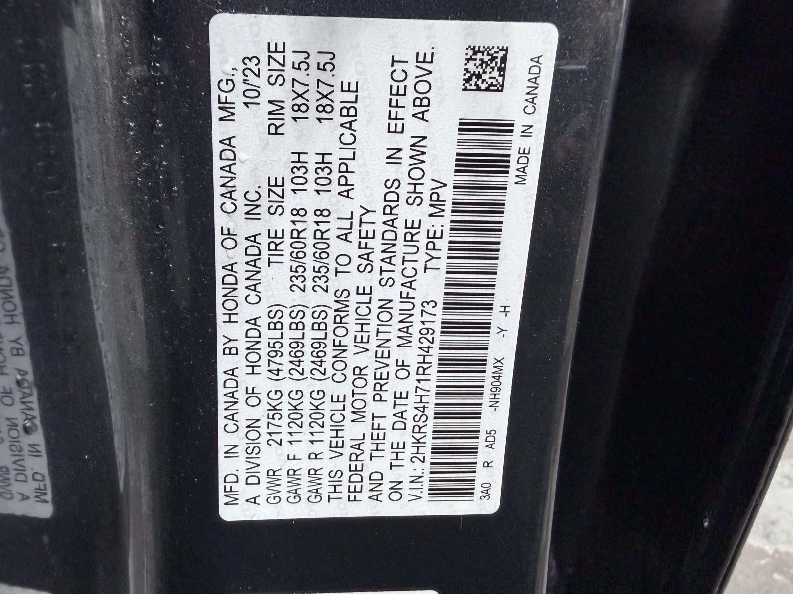 2024 Honda CR-V EX-L AWD