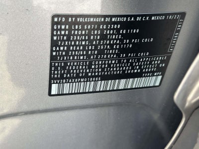 2023 Volkswagen Tiguan 2.0T SE