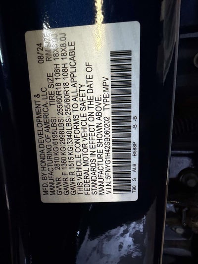 2025 Honda Pilot EX-L