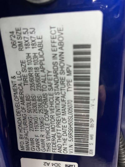 2025 Honda CR-V Hybrid Sport