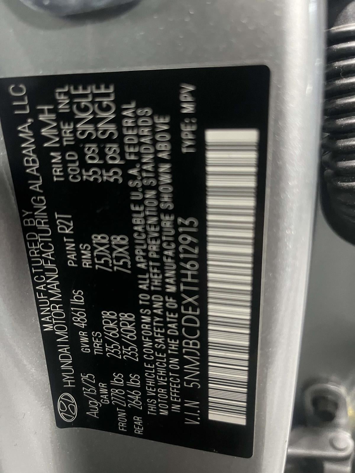 2026 Hyundai TUCSON SEL