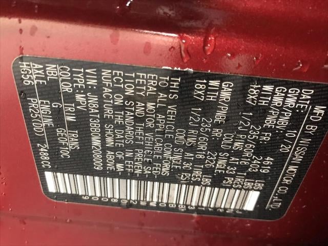 2021 Nissan Rogue SV Intelligent AWD