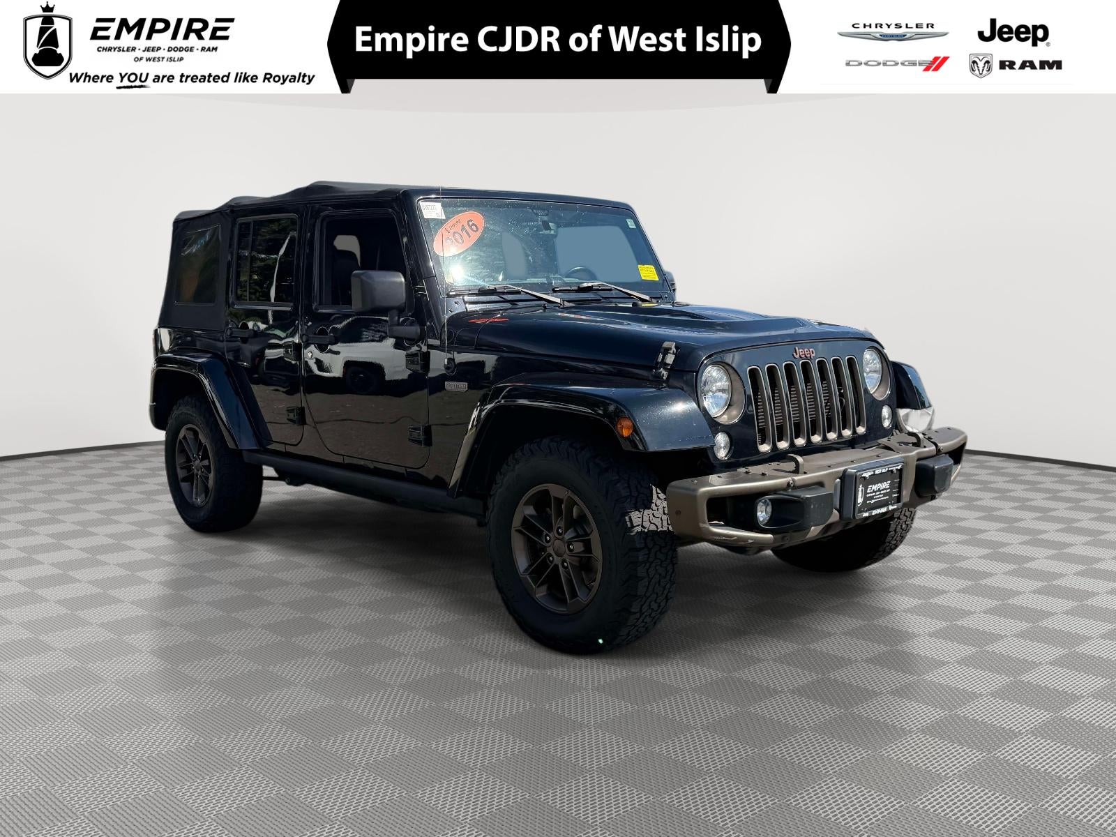2016 Jeep Wrangler Unlimited
