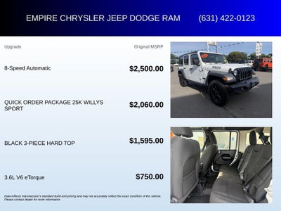 2021 Jeep Wrangler Unlimited Willys Sport 4x4