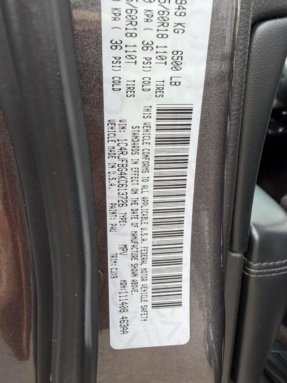 2019 Jeep Grand Cherokee Limited 4x4