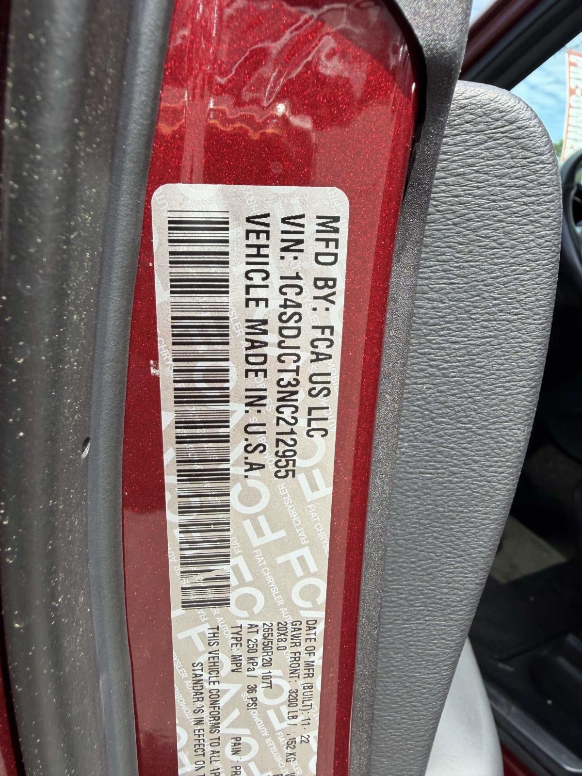2022 Dodge Durango R/T AWD