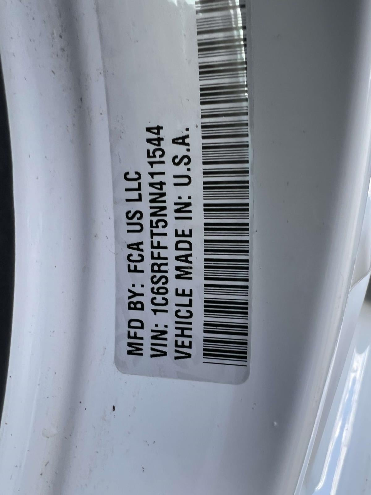 2022 RAM 1500 Big Horn Crew Cab 4x4 5'7' Box