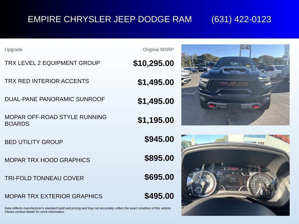 2022 RAM 1500 TRX Crew Cab 4x4 5'7' Box