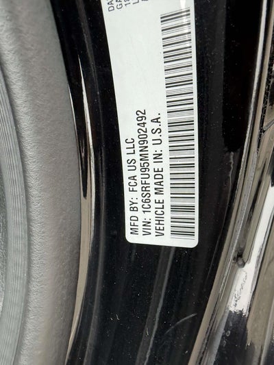 2021 RAM 1500 TRX Crew Cab 4x4 5'7' Box