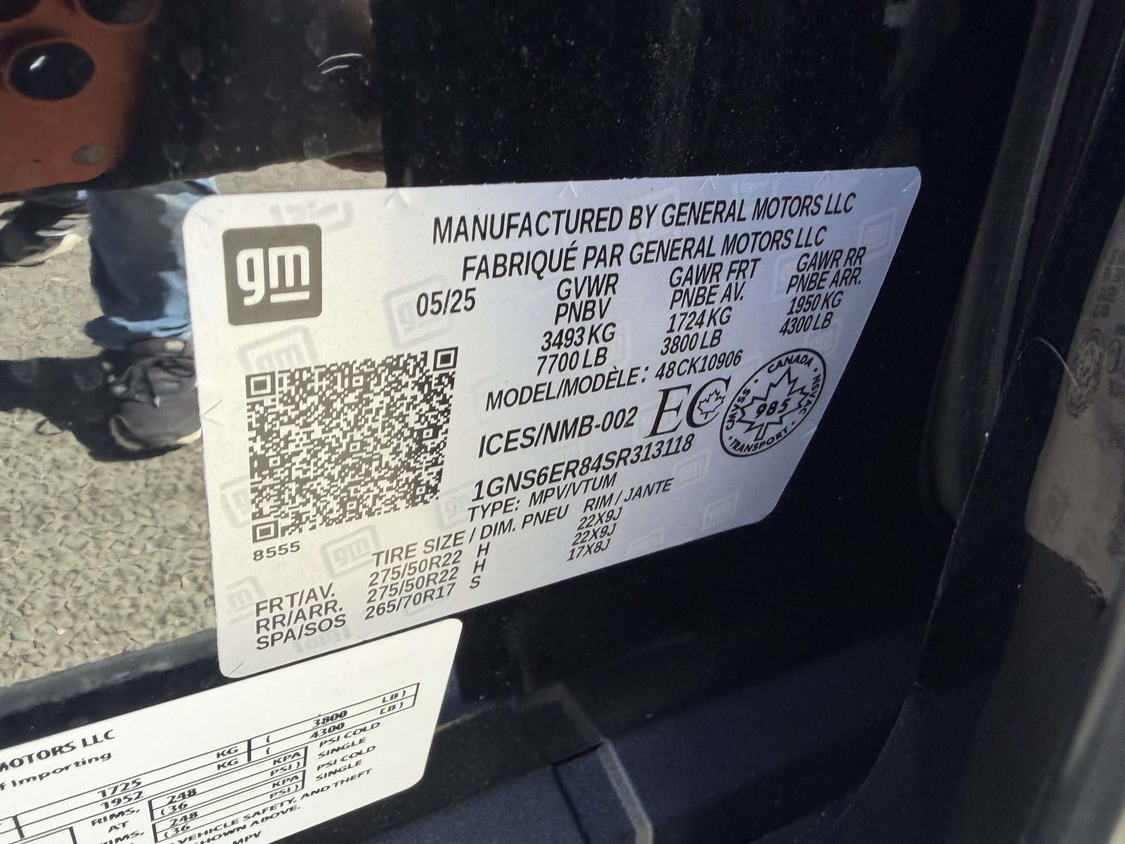 2025 Chevrolet Suburban RST