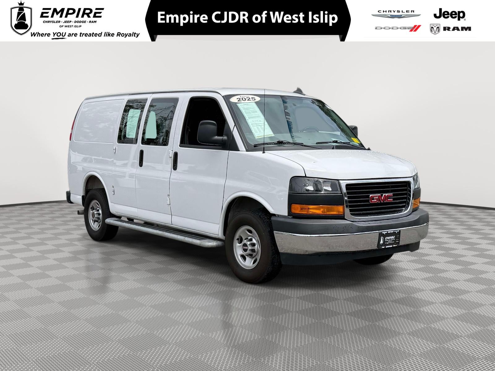 2025 GMC Savana Cargo RWD 2500 Regular Wheelbase Work Van