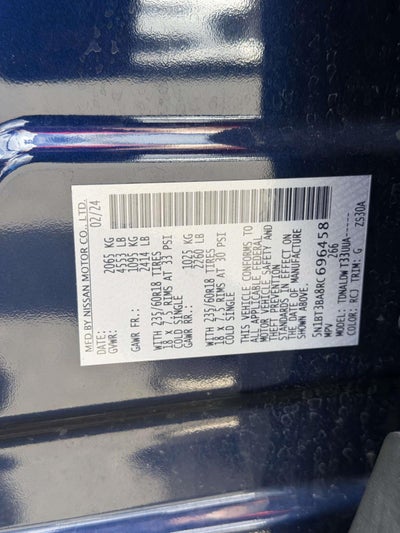2024 Nissan Rogue SV FWD