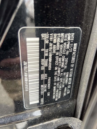 2021 Nissan Rogue Sport S AWD Xtronic CVT