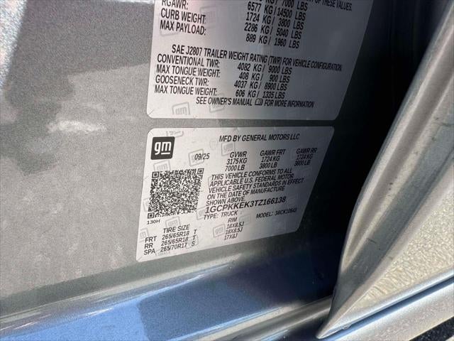 2026 Chevrolet Silverado 1500 LT (2FL)