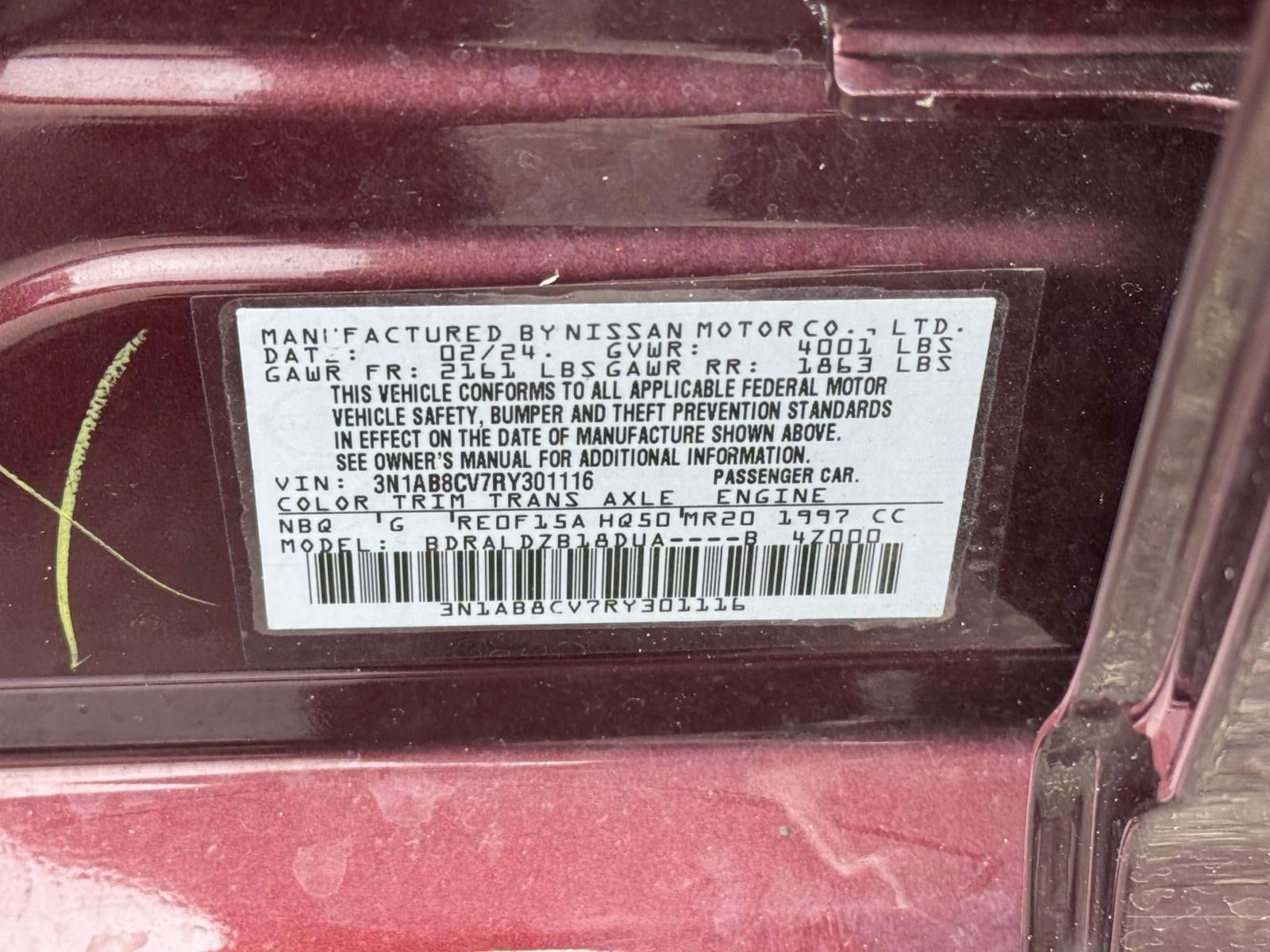 2024 Nissan Sentra SV