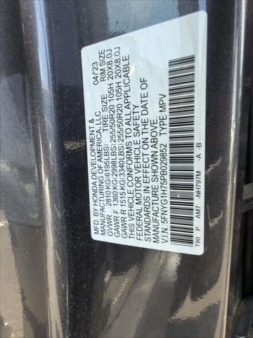 2023 Honda Pilot Touring