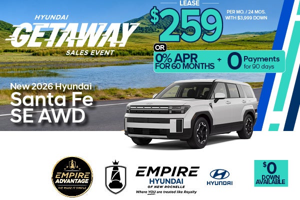 New 2026 Santa Fe SE AWD