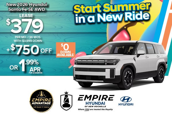 New 2026 Santa Fe SE AWD