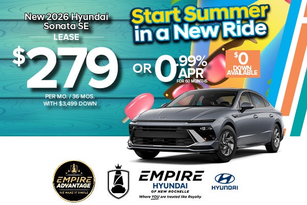 New 2026 Sonata SE