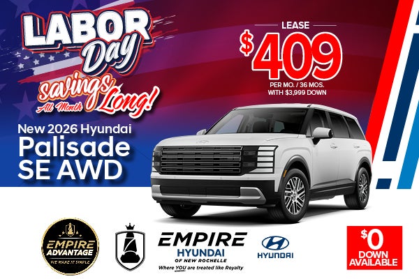 New 2026 Palisade SE AWD