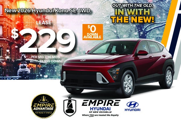 New 2026 Hyundai Kona SE AWD